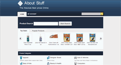 Desktop Screenshot of about-stuff.com
