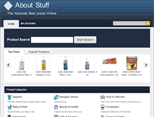 Tablet Screenshot of about-stuff.com